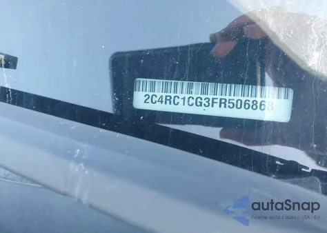 2015 Chrysler Town & Country Touring-L z USA, uszkodzony, nr VIN 2C4RC1CG3FR506868